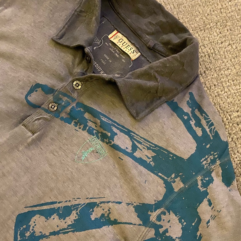 Guess Jeans Men’s Polo medium